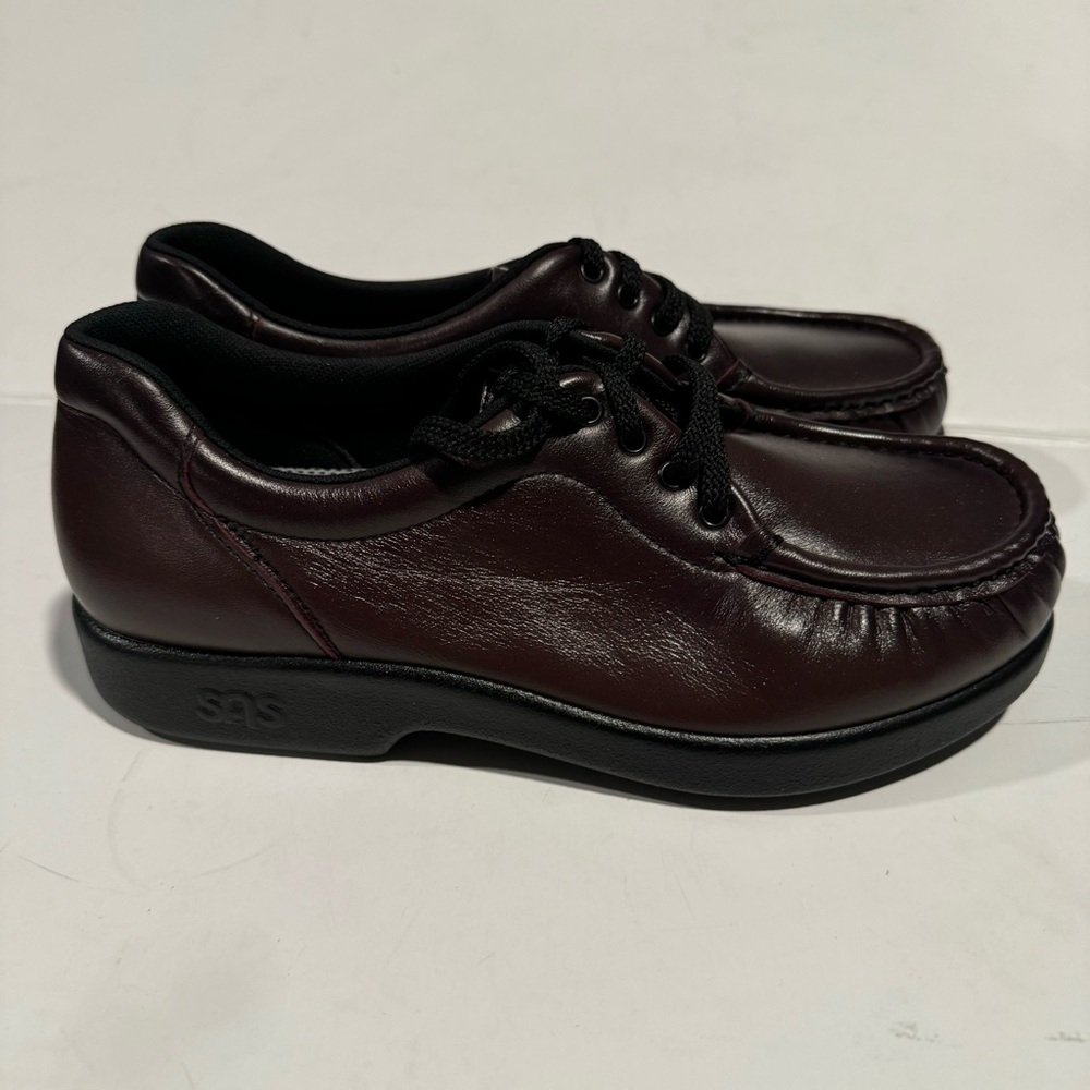 SAS Take Time Lace Up Loafer Comfort Shoes 7N